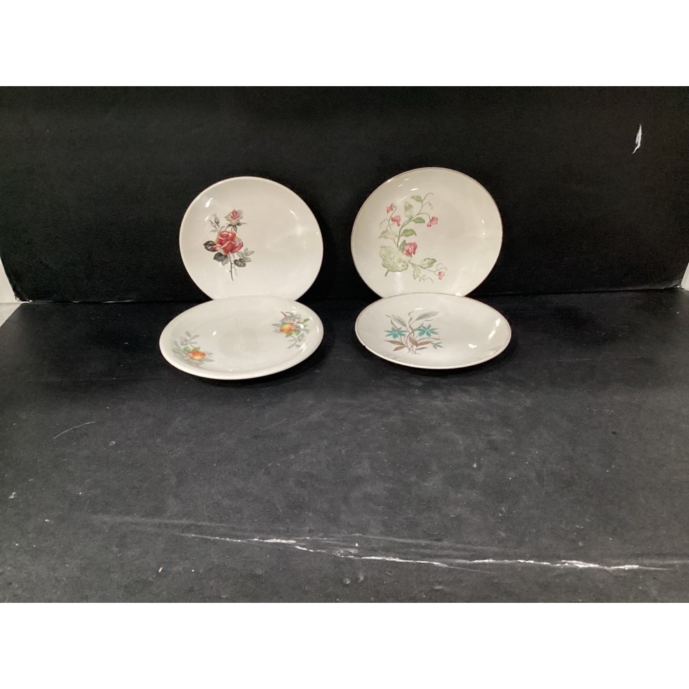 Vintage Harkerware Homer Assorted Bread/Butter Plates *